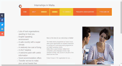 Desktop Screenshot of maltainterns.com